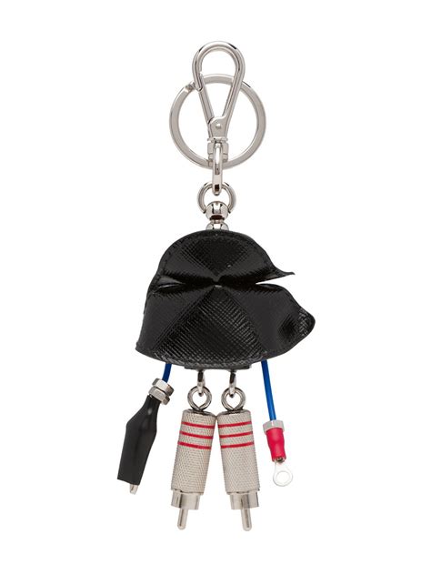 prada vlad keychain|designer key pouch women's prada.